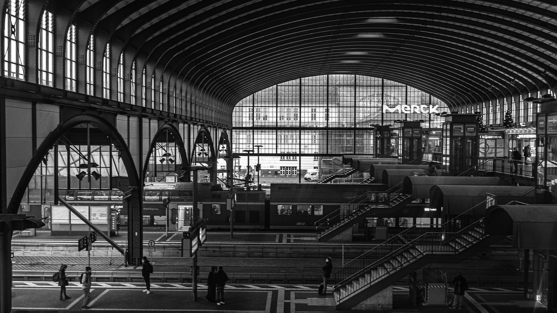 Darmstadt. Hauptbahnhof.