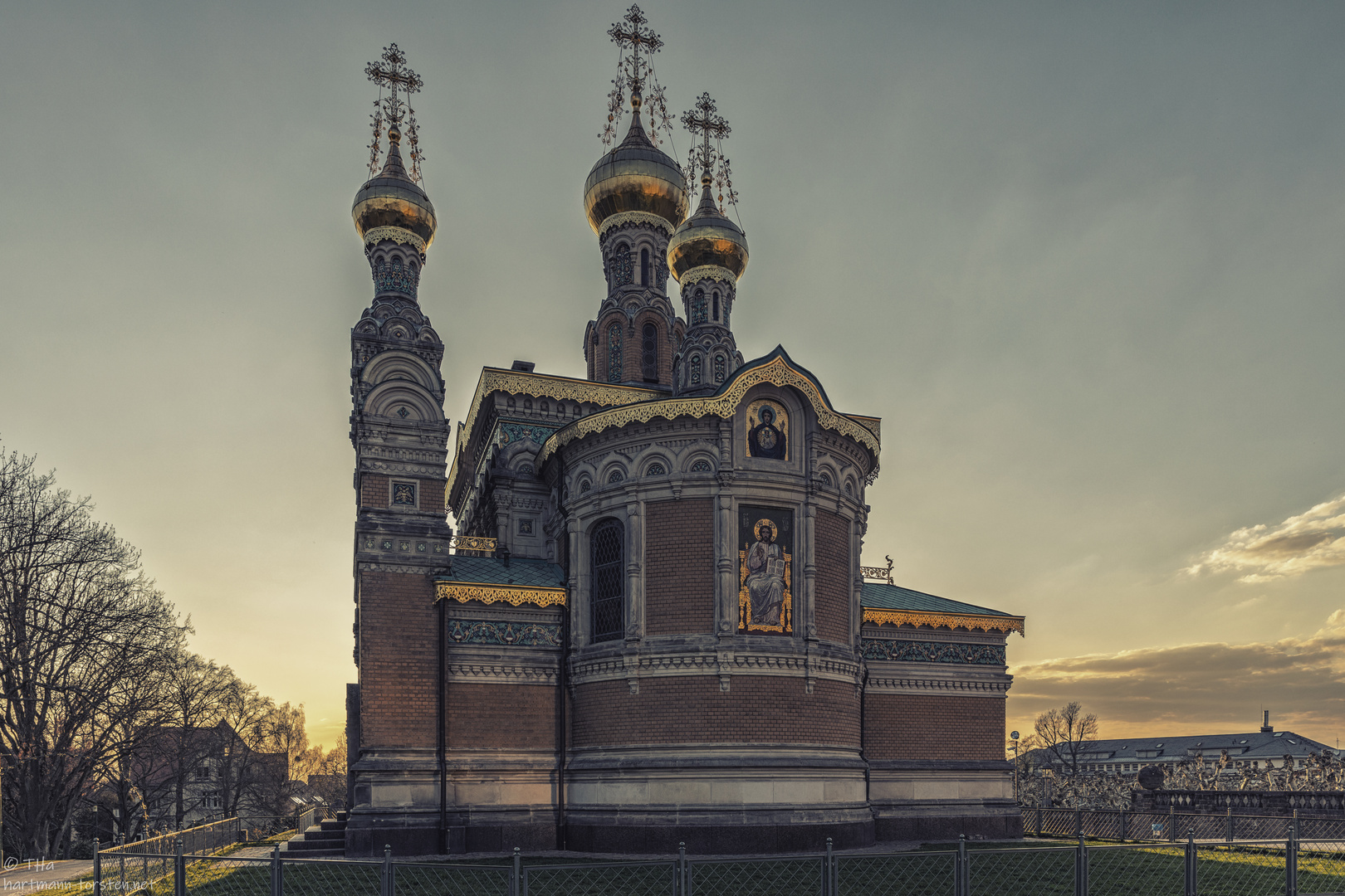 Darmstadt Mathildenhöhe | Russische Kapelle