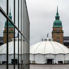 Darmstadt. The Tent and the Reflection.