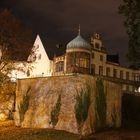 Darmstädter Residenzschloss bei Nacht