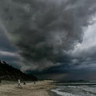 Darß -Gewitter über Wustrow-