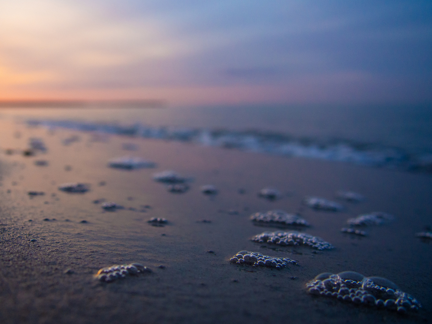 Darß, Prerow - Strand im Sonnenuntergang