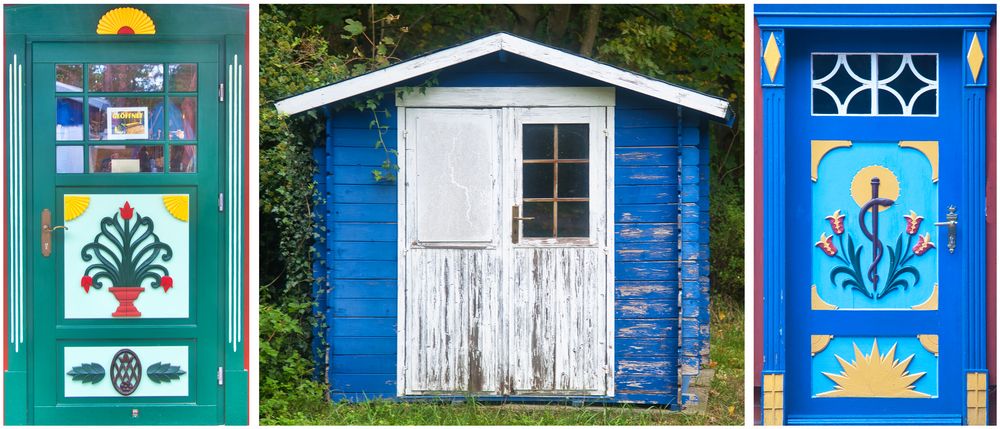 Darßer Türen und Hütte