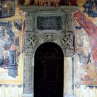 Darst. von Himmel und Hölle im Kl. Sinaia an der Vorh. d. alten Klosterkirche