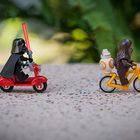 Darth Vader auf der Jagd nach BB8