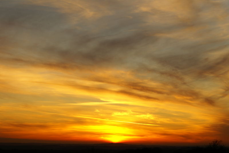 dartmoor sunset