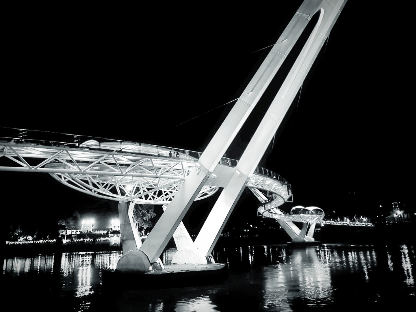 Darul Hana Brücke in Kuching 