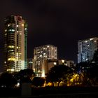 Darwin at night