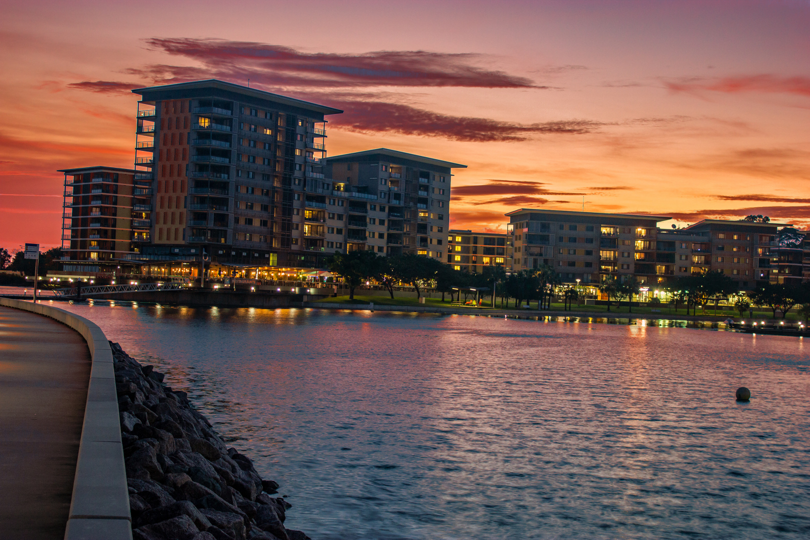 Darwin Waterfront @ Sunset