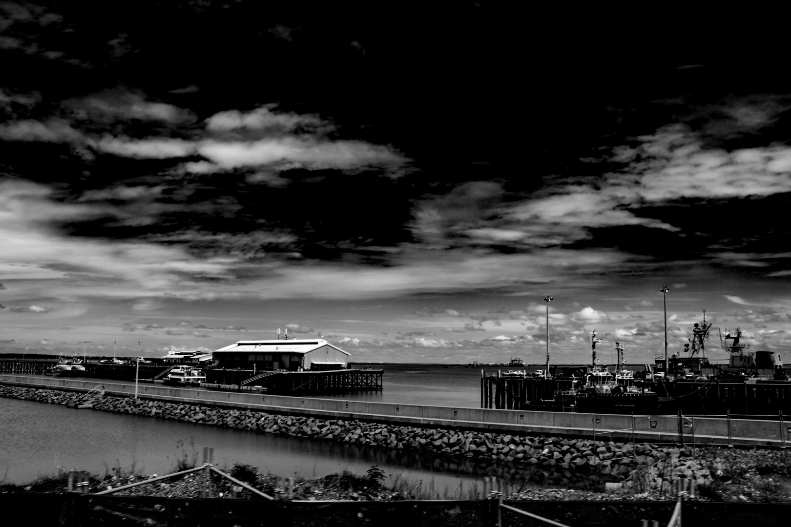 Darwin Waterfront with Stokes Hill Wharf