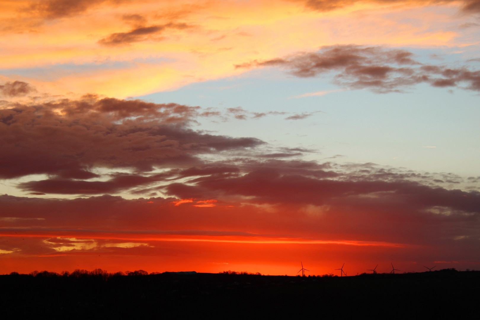 Das 1. Abendglühen 