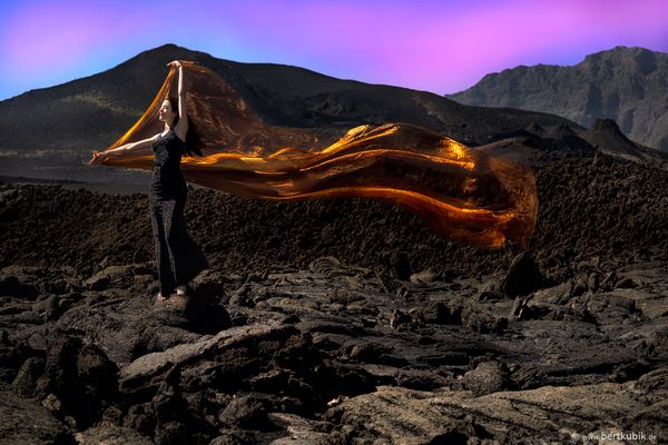 Das 1. Mal in der Caldera und das allererste Shooting