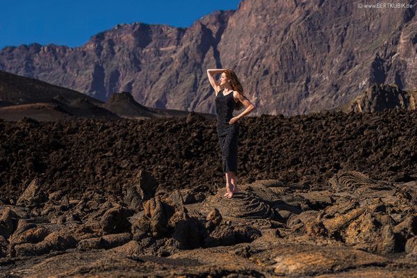 Das 1. Mal in der Caldera und das allererste Shooting