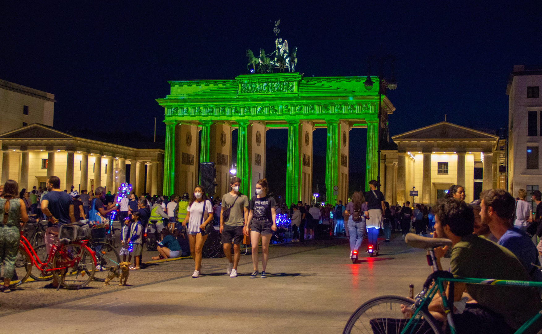 Das 17. FESTIVAL OF LIGHTS in Berlin, vom 3. bis 12. September. 