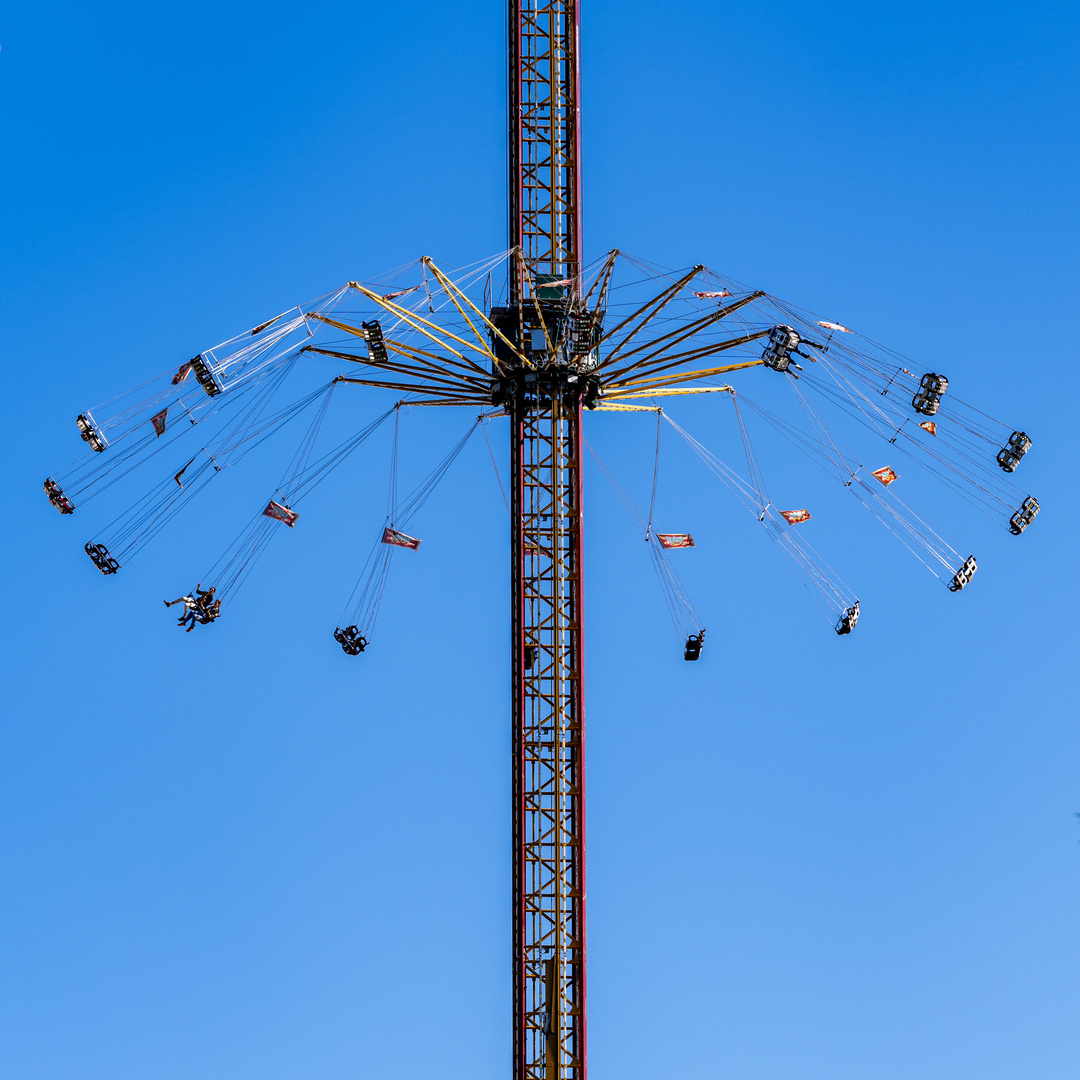 Das 176. Cannstatter Volksfest im Höhenflug