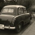 Das 2. Auto meiner Eltern 1958