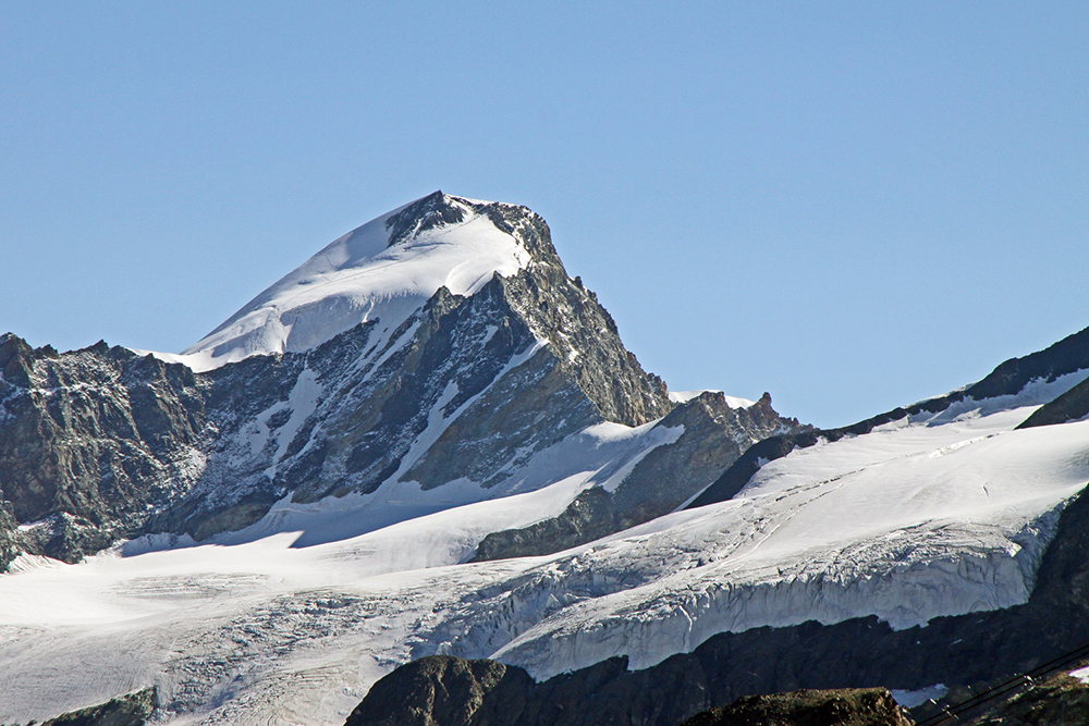 Das 4027m Allalinhorn von der "anderen Seite"