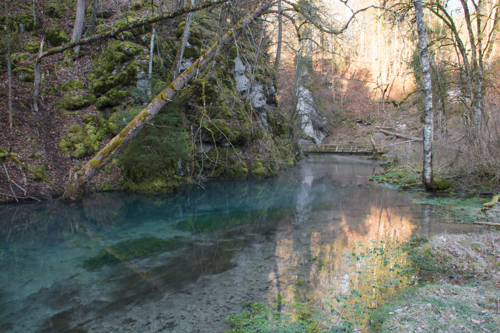 Das Aachtal, schwäbische Alb