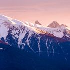 Das Abendleuchten in den Lüsener Bergen