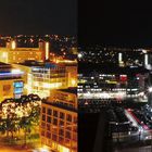 Das abendliche Dresden 2005 und 2015