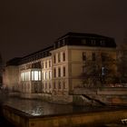 Das abendliche Leineschloss in Hannover