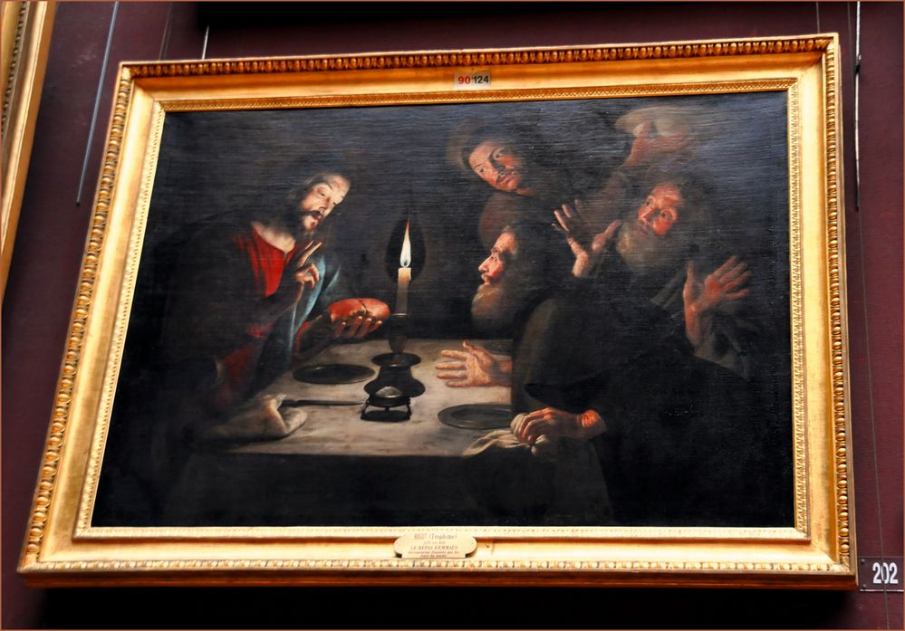 „Das Abendmahl in Emmaus“ (Le Repas d´Emmaus)