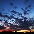 das Abendrotspektakel neigt sich dem Ende zu