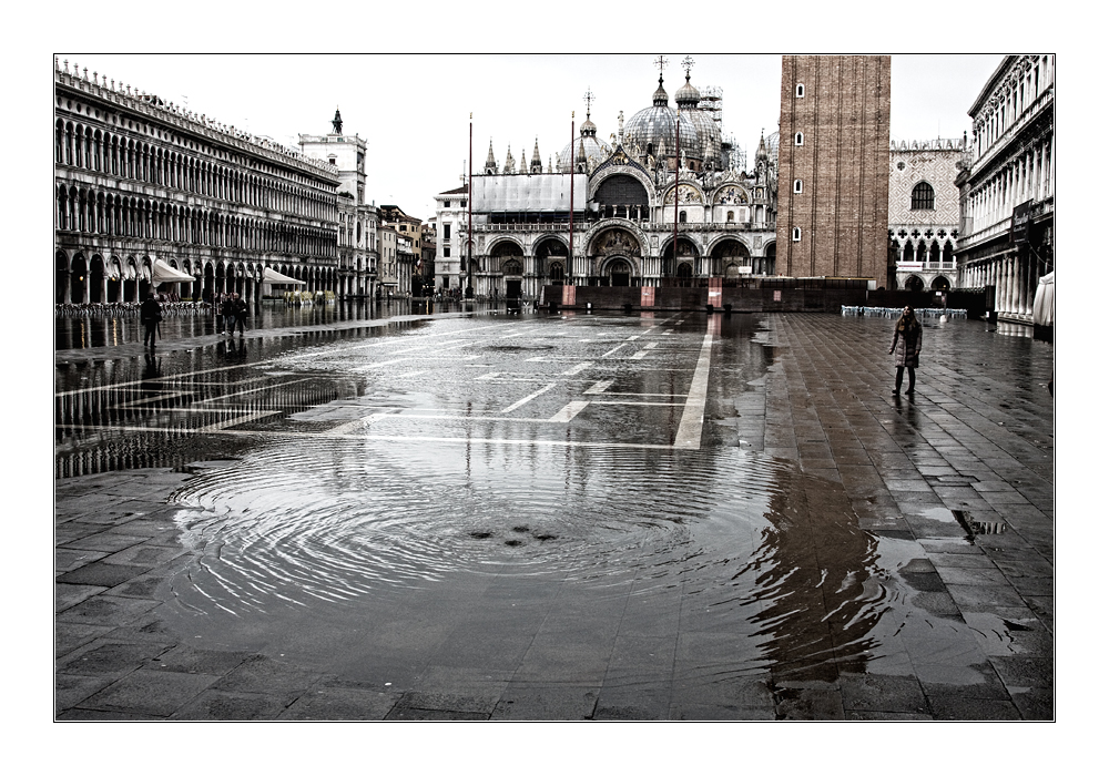 Das acqua alta zieht Kreise