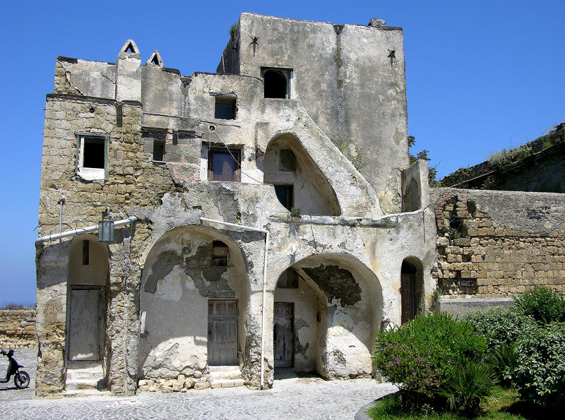 Das älteste Haus auf Procida (Via Borgo)