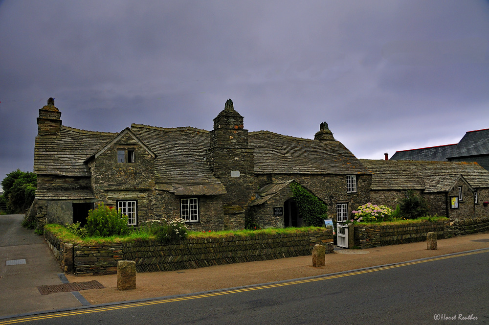 Das älteste Postgebäude in England / Tintagel / Cornwall