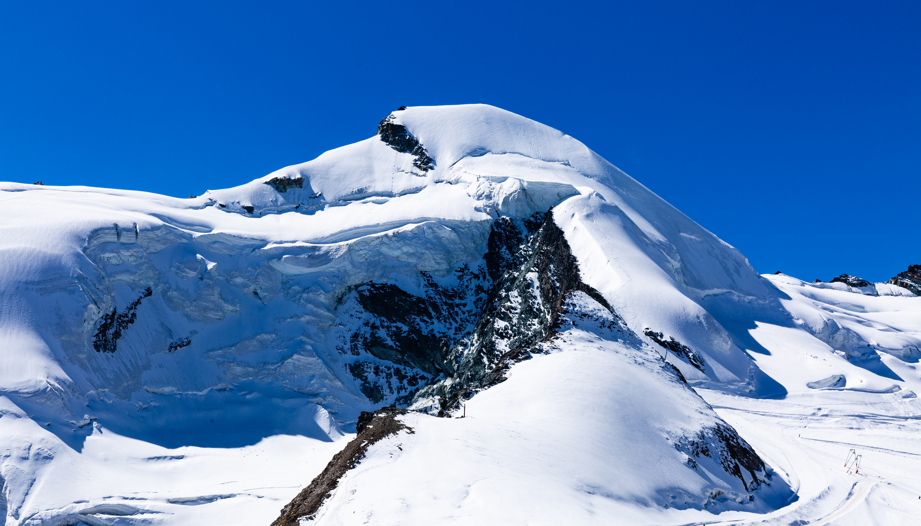 Das Allalinhorn (4027 m.ü.M.)