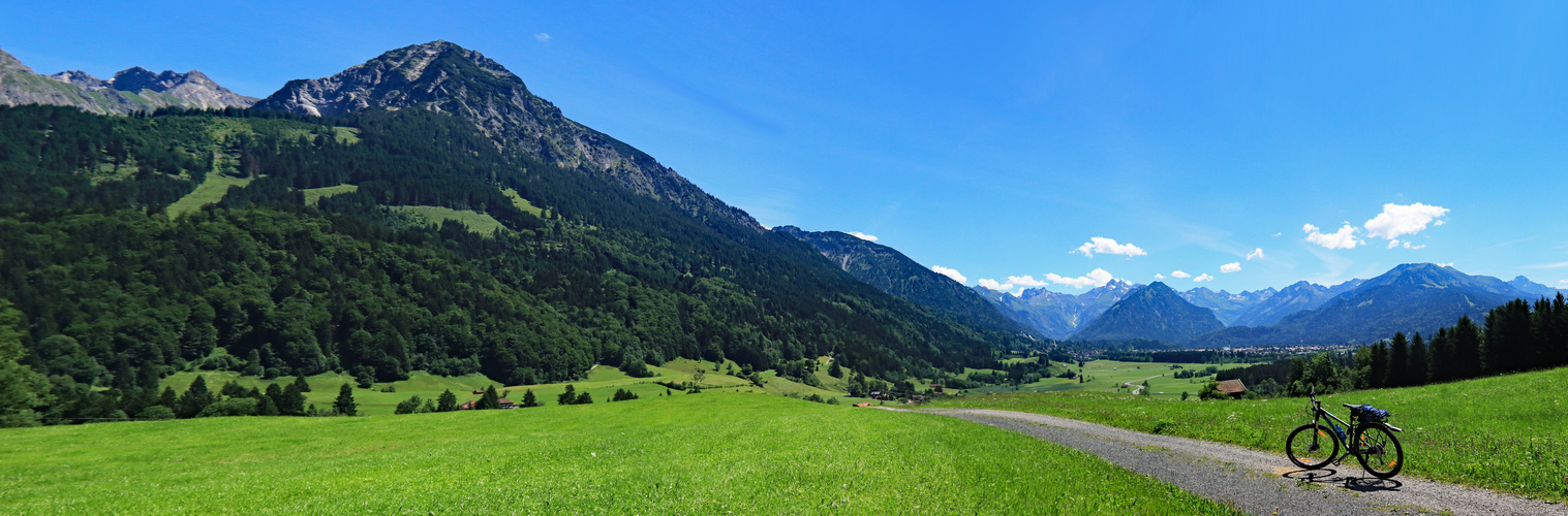 Das Allgäu im Blick