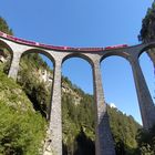 Das allseits bekannte Landwasserviadukt mal von unten