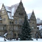 Das "Alte" Bielefelder Rathaus im Schnee