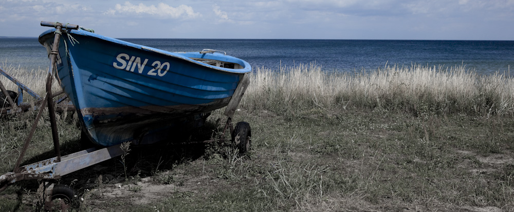 Das alte Boot und das Meer