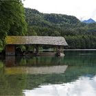 Das alte Bootshaus am Alpsee
