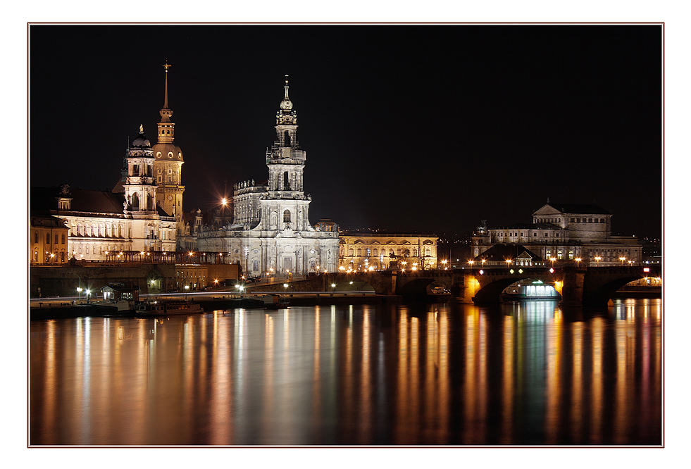 Das alte Dresden.