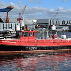 Das alte Feuerlöschboot KIEL im Museumshafen Kiel