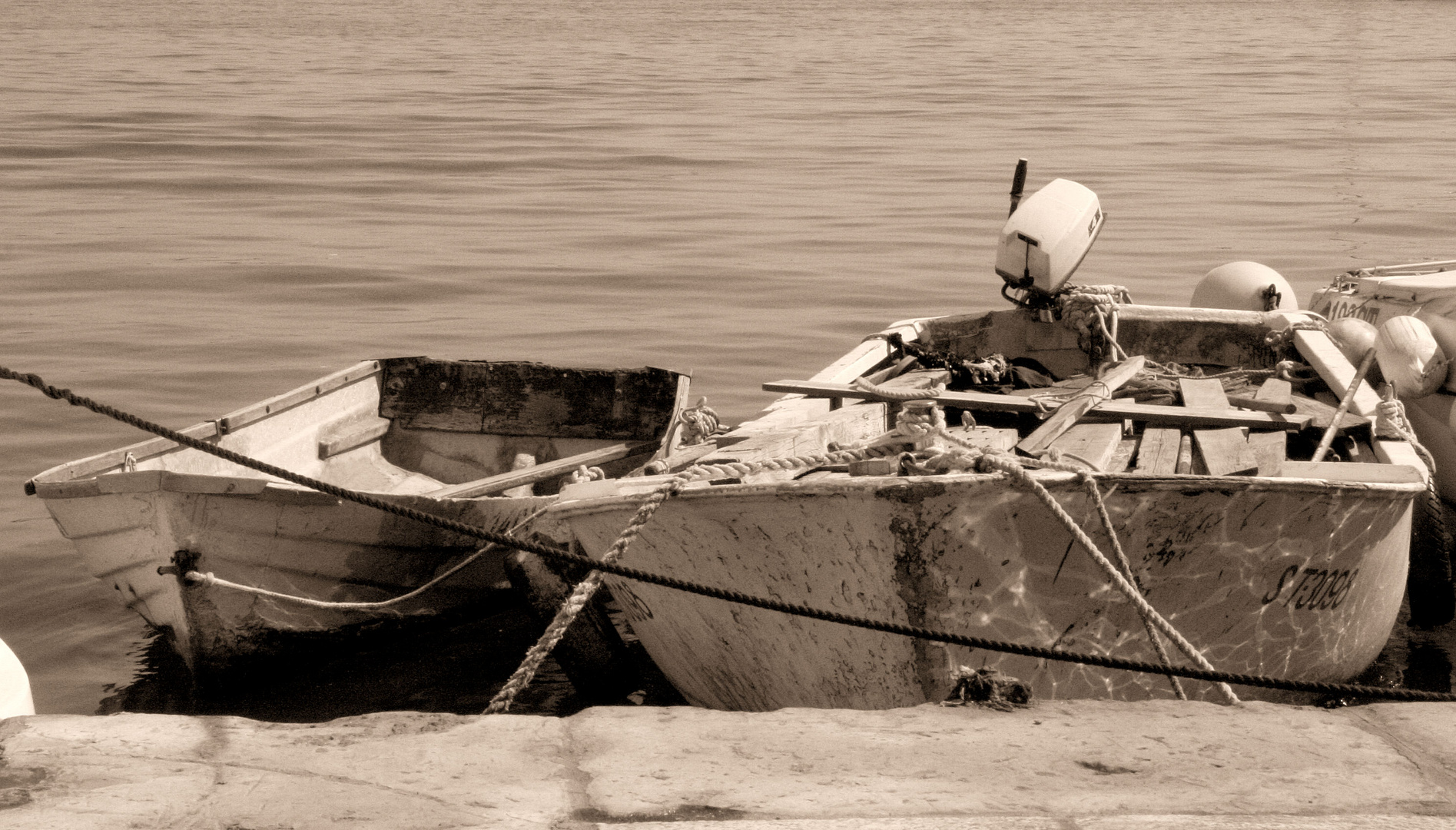 das alte Fischerboot