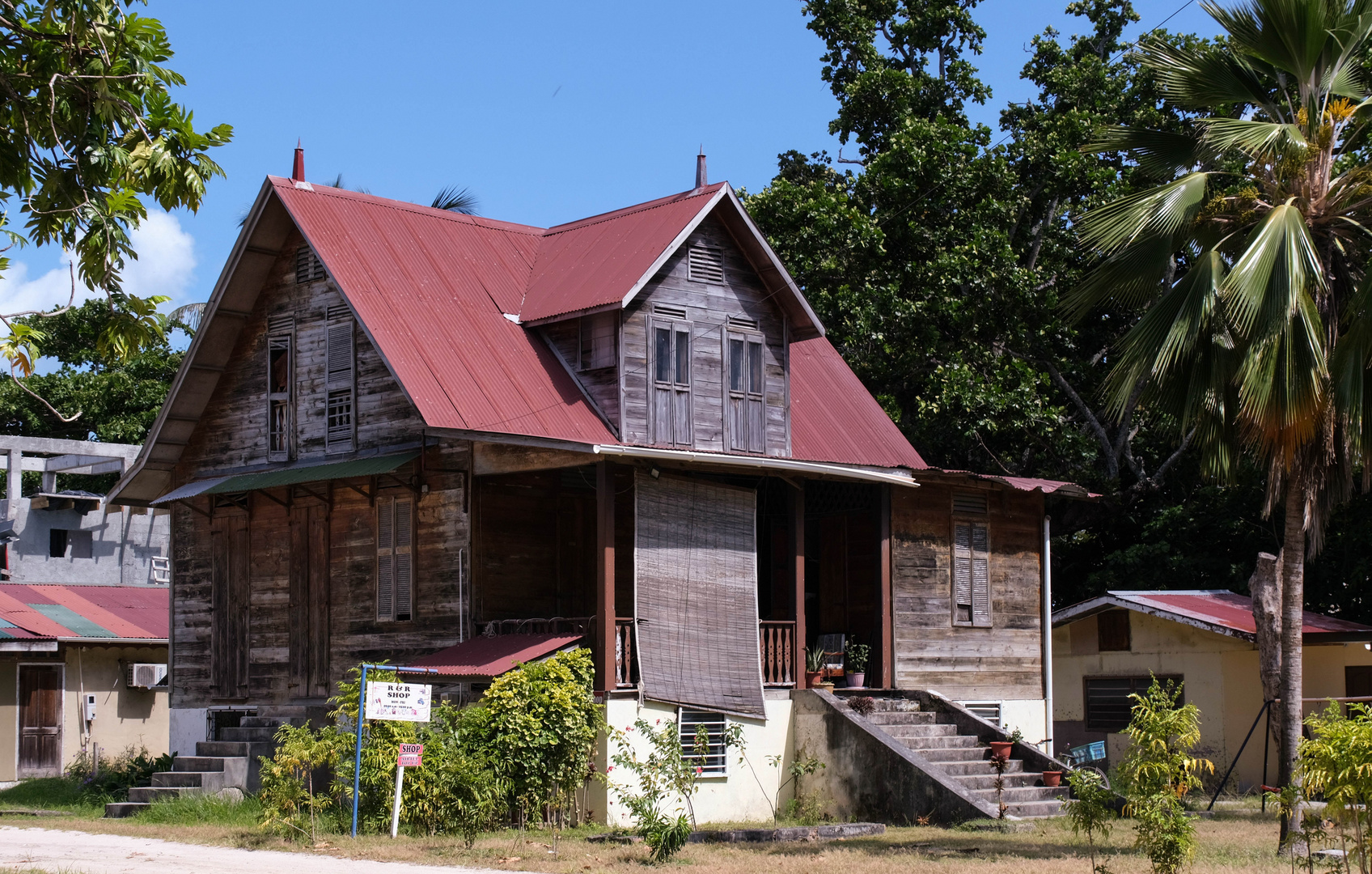 ...das alte Haus in La Passe...