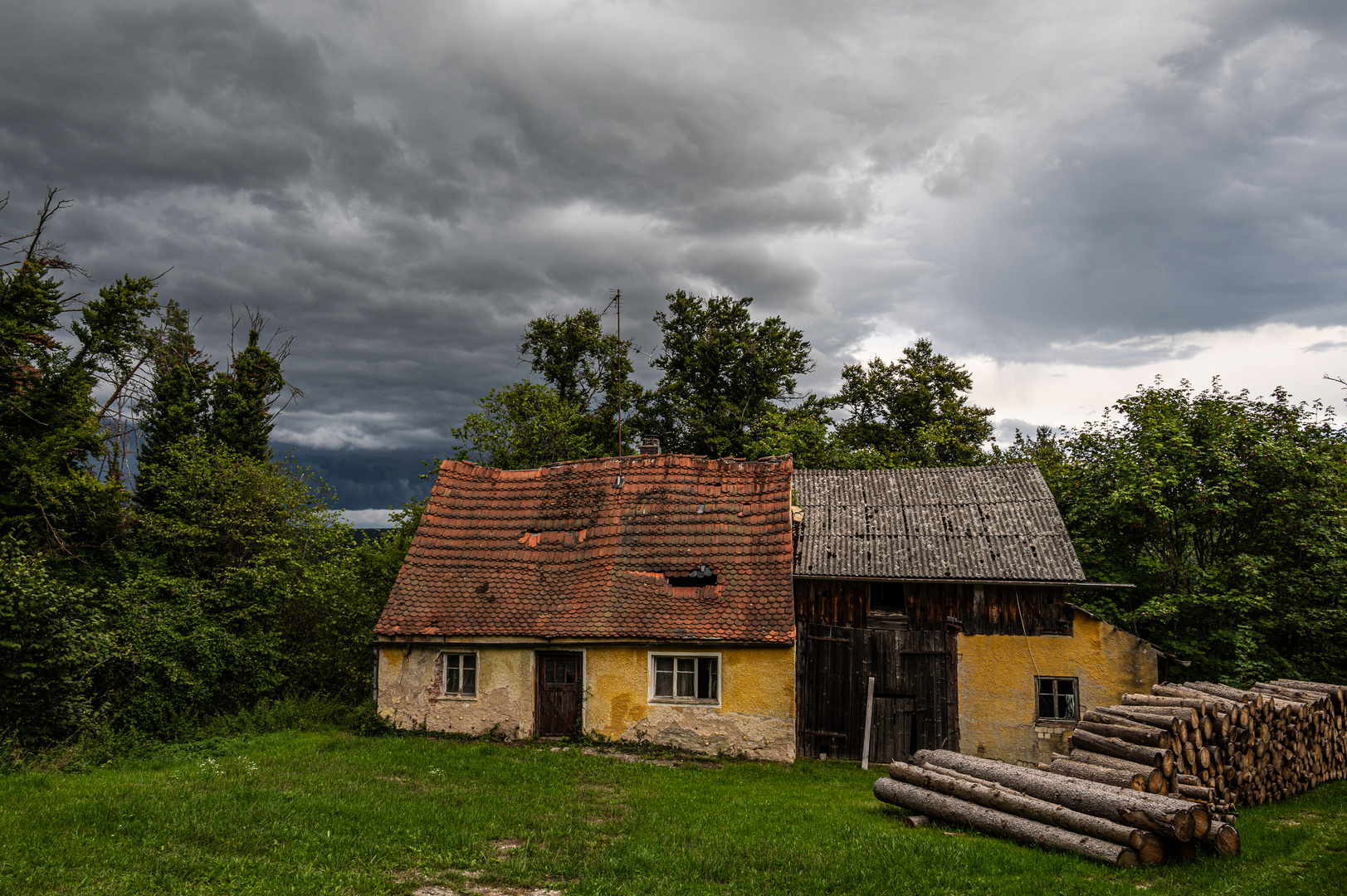 Das alte Haus von .........