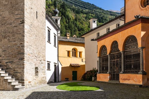 Das alte Kloster von Poschiavo...