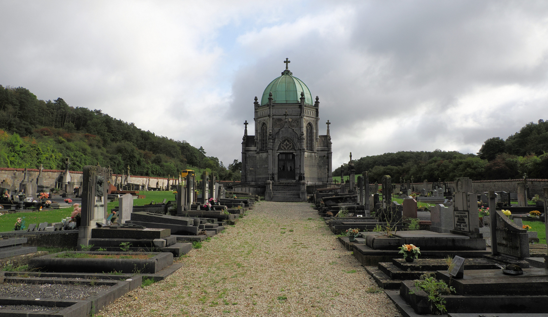 Das alte Mausoleum….