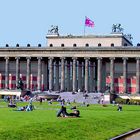 Das Alte Museum auf der Museumsinsel in Berlin mit den Ägyptischen Sammlungen....