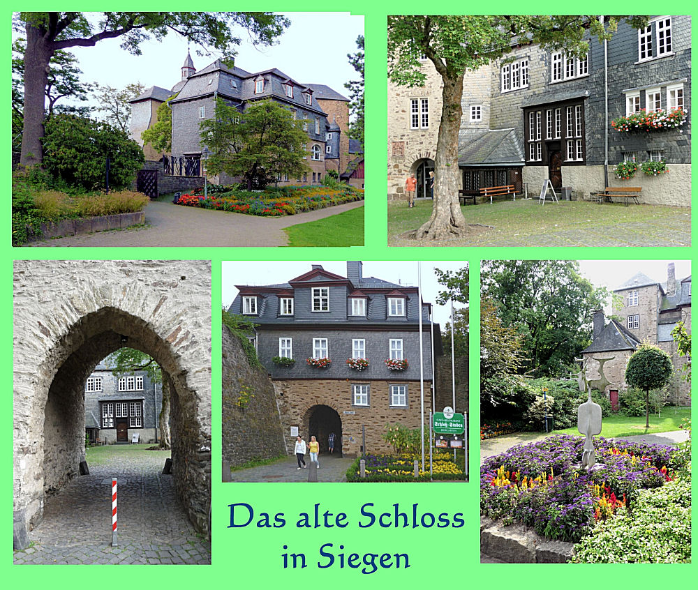 Das Alte oder Obere Schloss in Siegen.