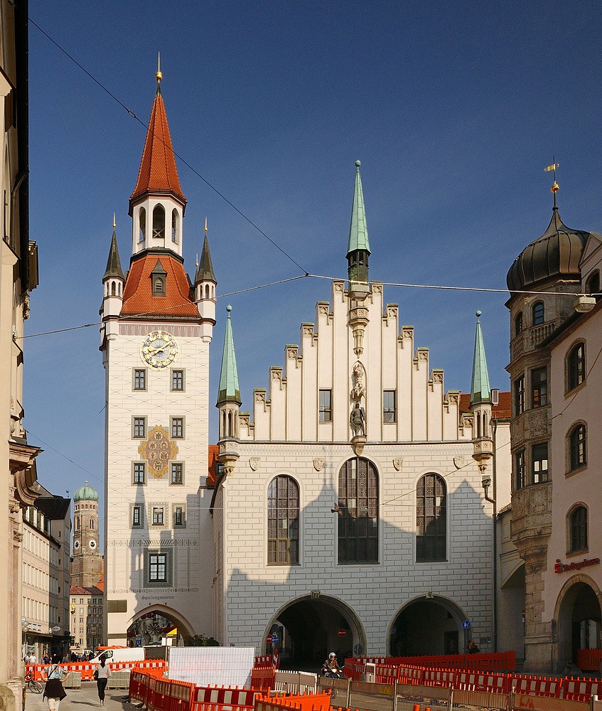 Das Alte Rathaus, bis 1874 Sitz des Münchner Magistrats...