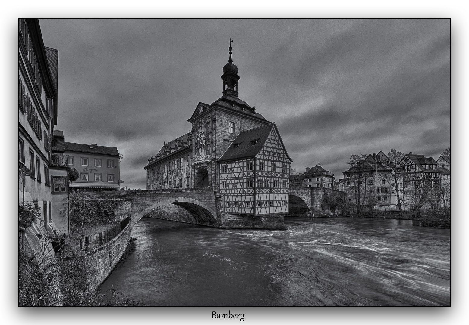 Das alte Rathaus in Bamberg