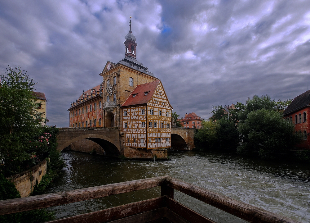 Das Alte Rathaus in Bamberg