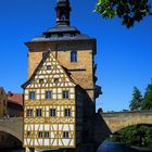 Das alte Rathaus in Bamberg.