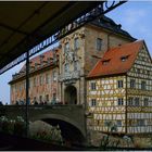 Das alte Rathaus in Bamberg ...